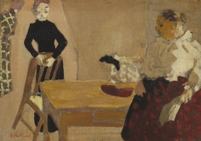 La conversación, 1891 de Edouard Vuillard